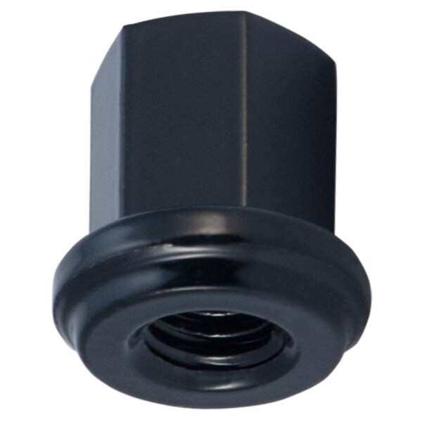 Stud Nut, 3/8", 16 Black, PK10